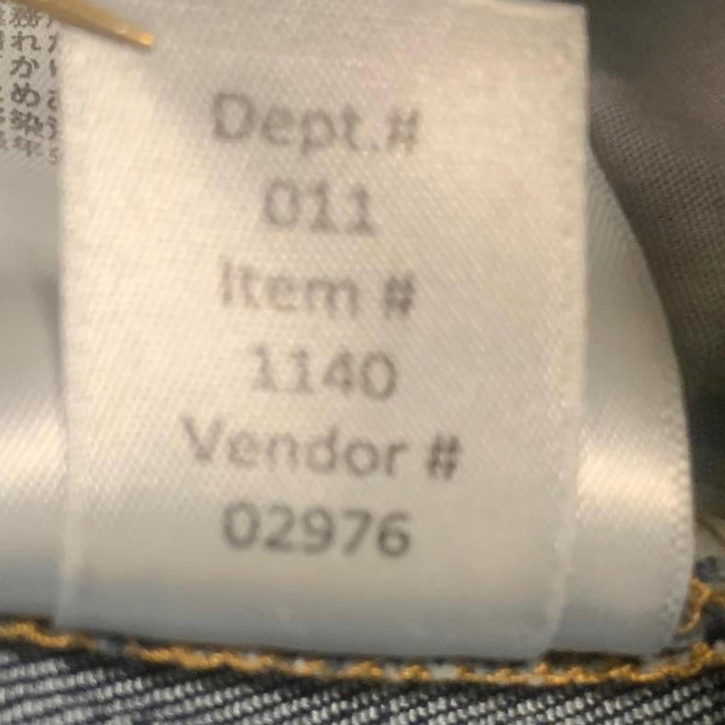 Eddie Bauer Womens Size 10 Dark Wash Blue Slim Straight Curvy Jeans W31 X 29.5L