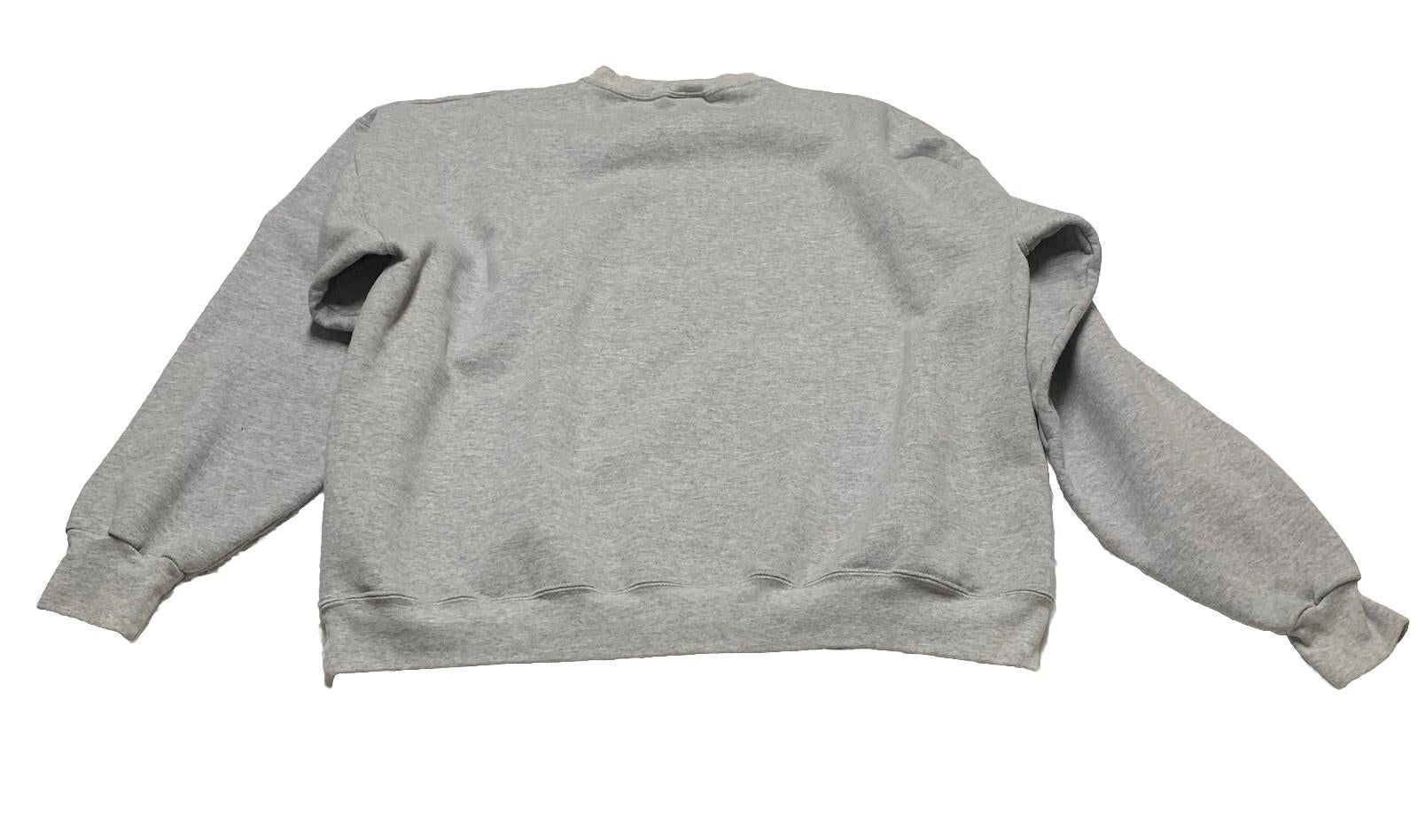 Champion Authentic Unisex Sweatshirt XL Gray Seton Hall University Crewneck