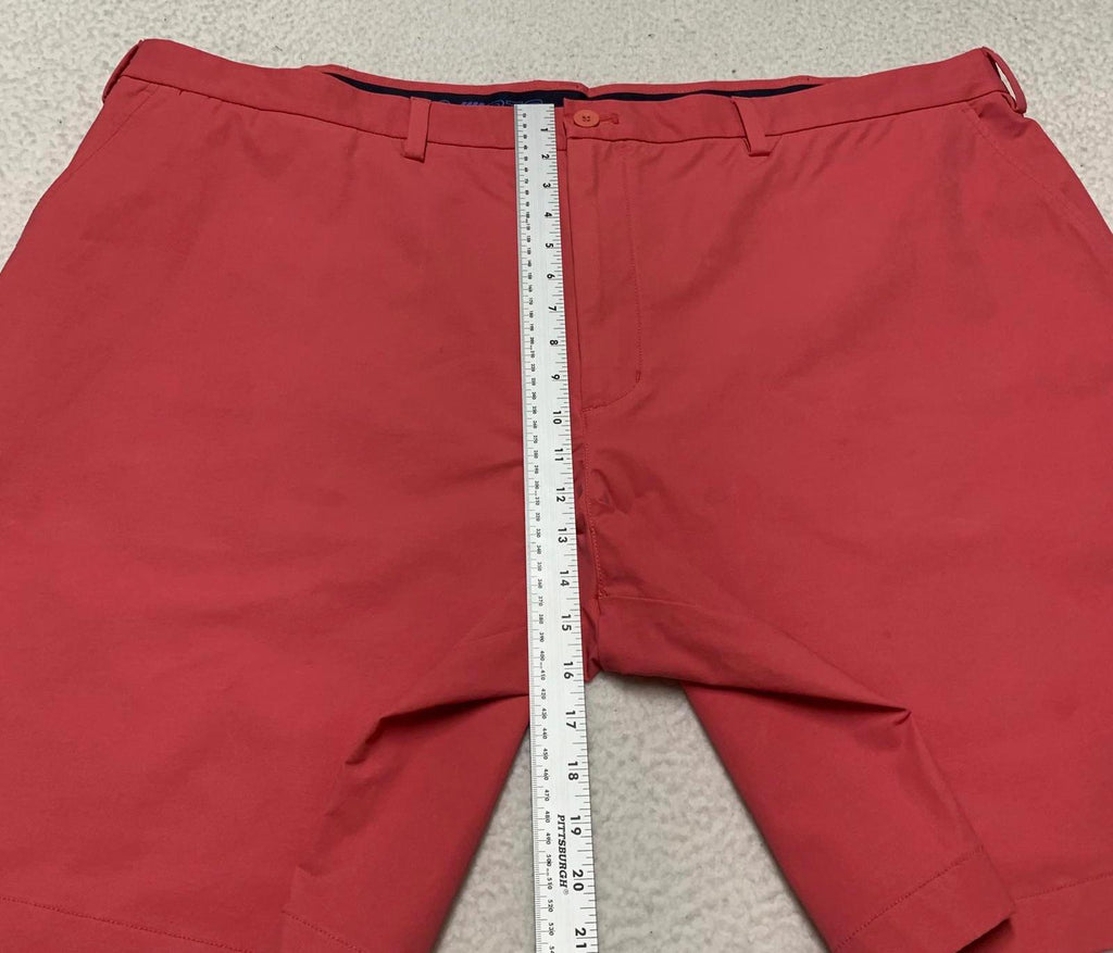Vineyard Vines Mens OTG Pants Sz 50B Shorts in Coral Red W49