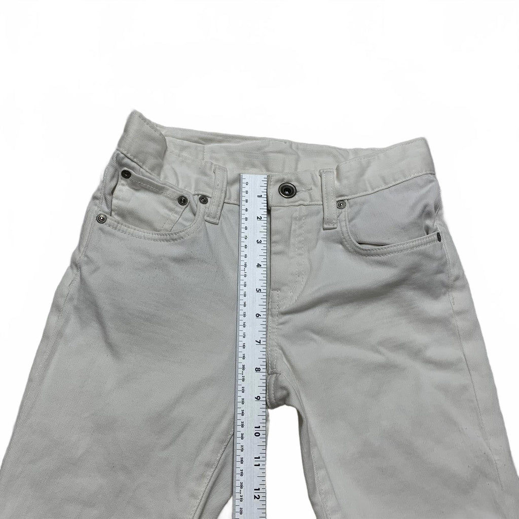 23KU Premium Denim by Onward Kashiyama  Women's White Japanese Jeans 27x24.5