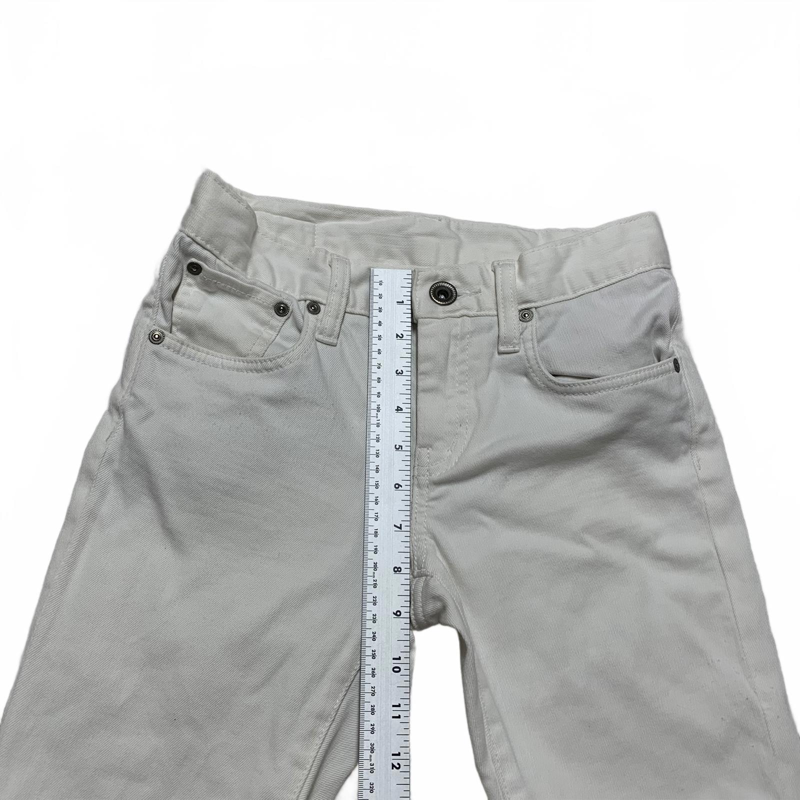 23KU Premium Denim by Onward Kashiyama  Women's White Japanese Jeans 27x24.5