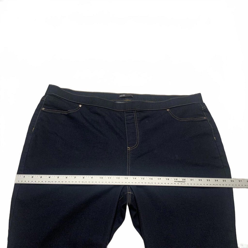 Simply Vera Vera Wang Women's Sz 3X Blue Jeans 46 x 27 Legging