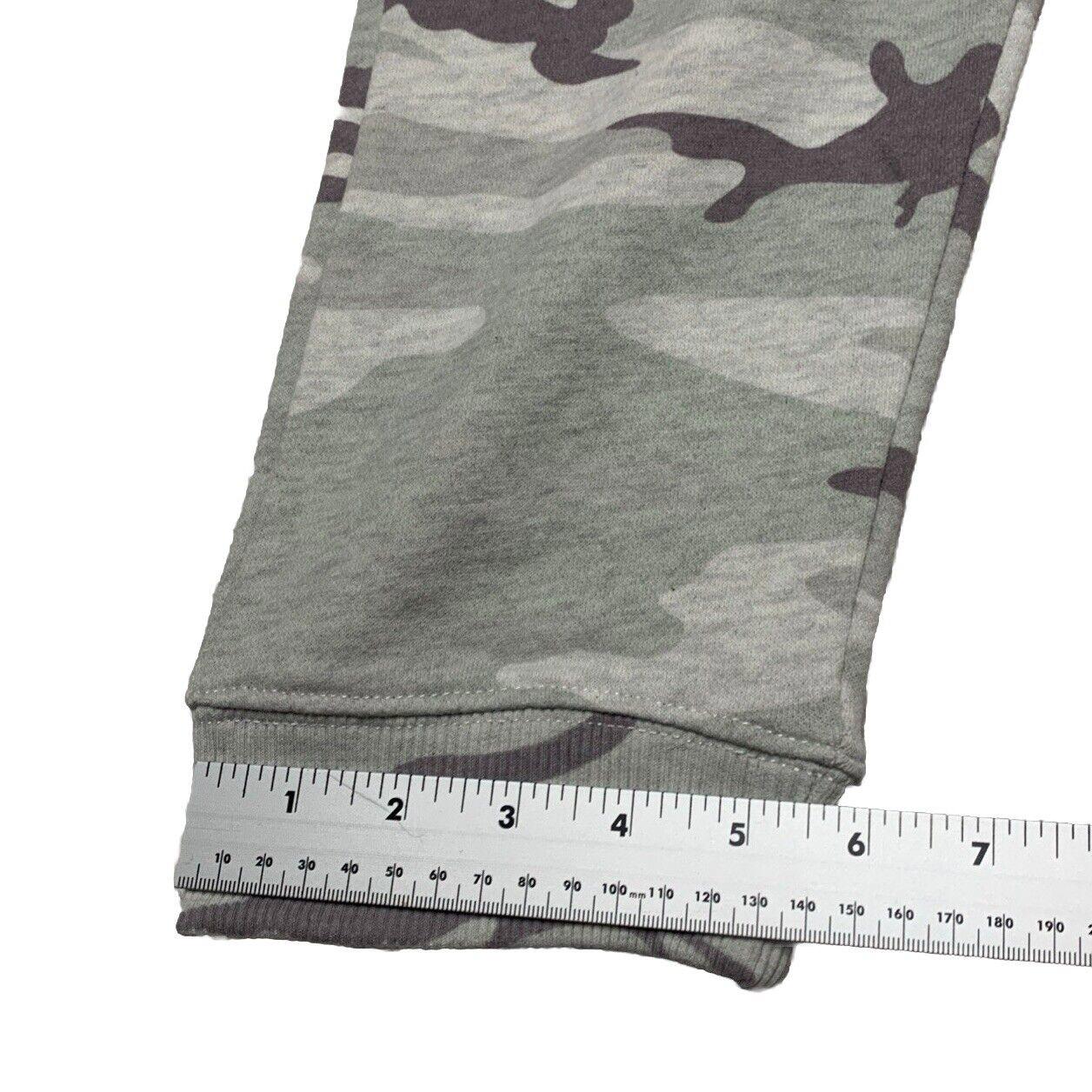 Dex Clothing Women Medium Light Gray Jogger Legging Pants Camouflage Print