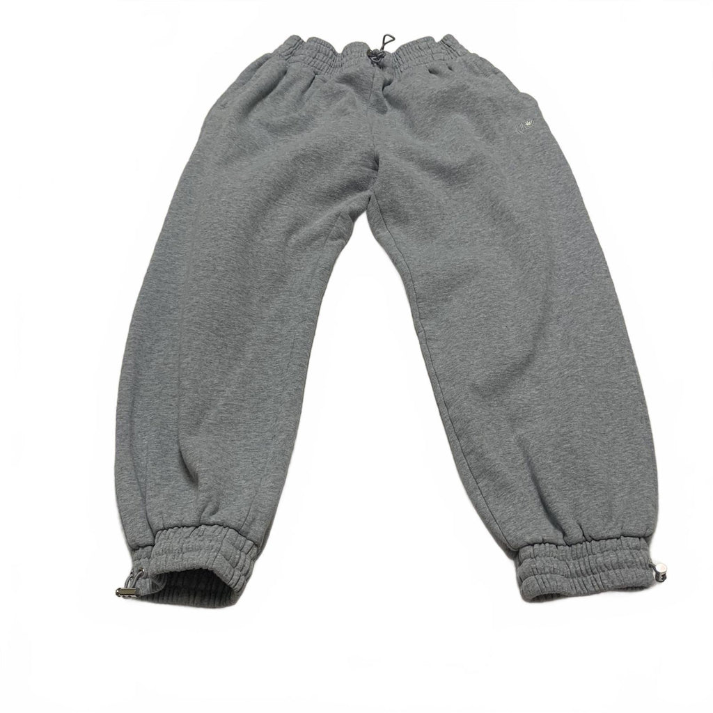 For Love & Lemons Womens Size Large Gray Cropped Jogger Pants
