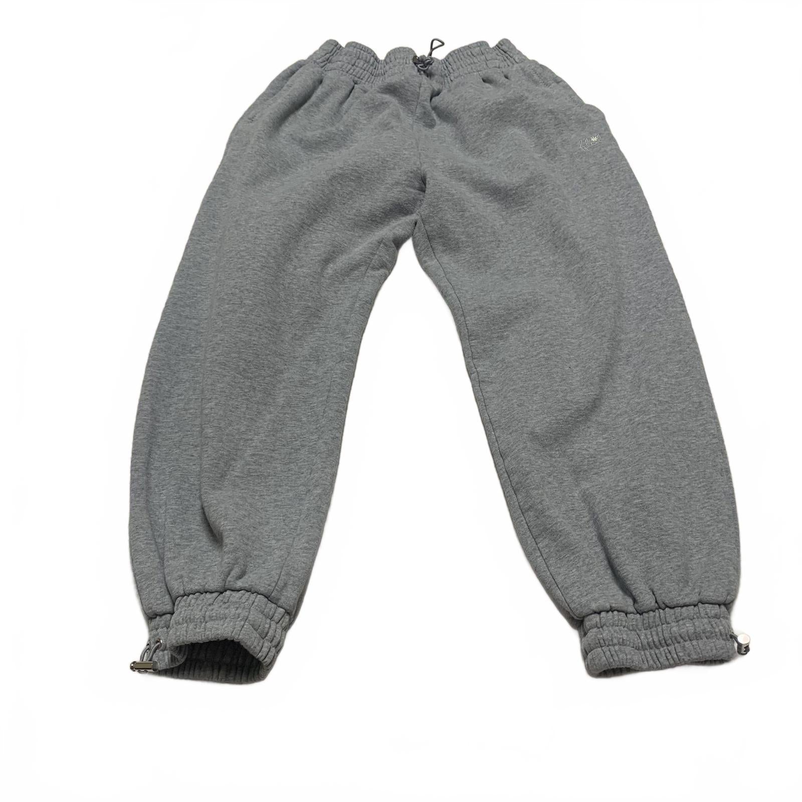 For Love & Lemons Womens Size Large Gray Cropped Jogger Pants