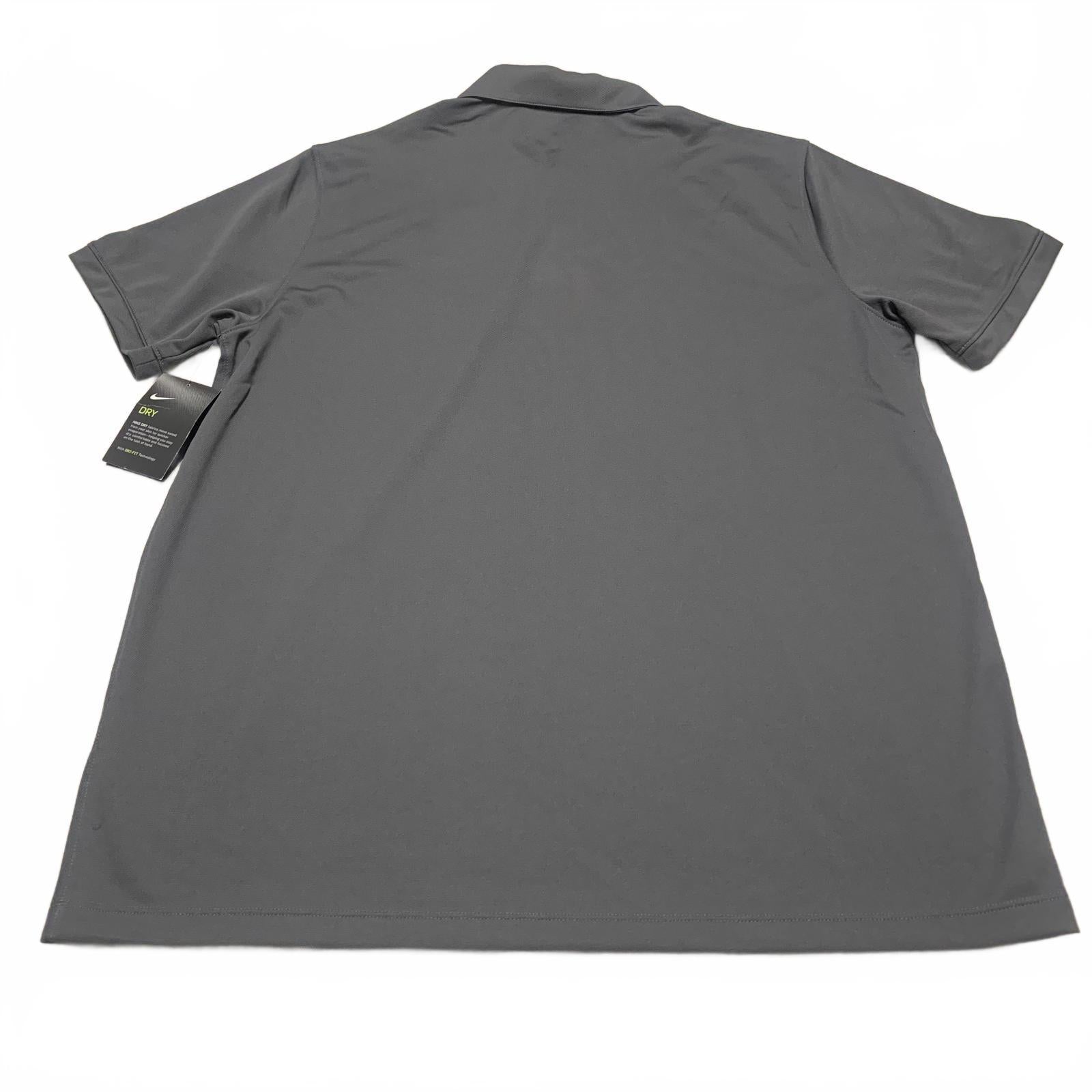 Nike Dri-FIT Gray Polo Shirt with MK Illumination Logo