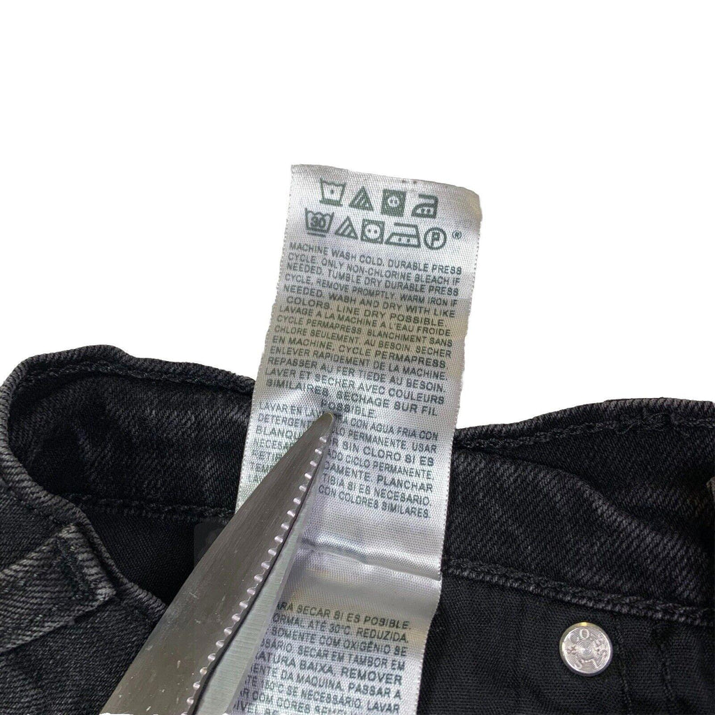 Levis 524 Jeans Girls 5 S/C Black Super low Skinny  Stretch