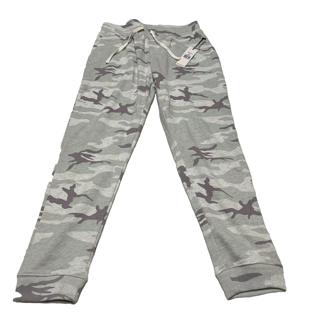 Dex Clothing Women Medium Light Gray Jogger Legging Pants Camouflage Print