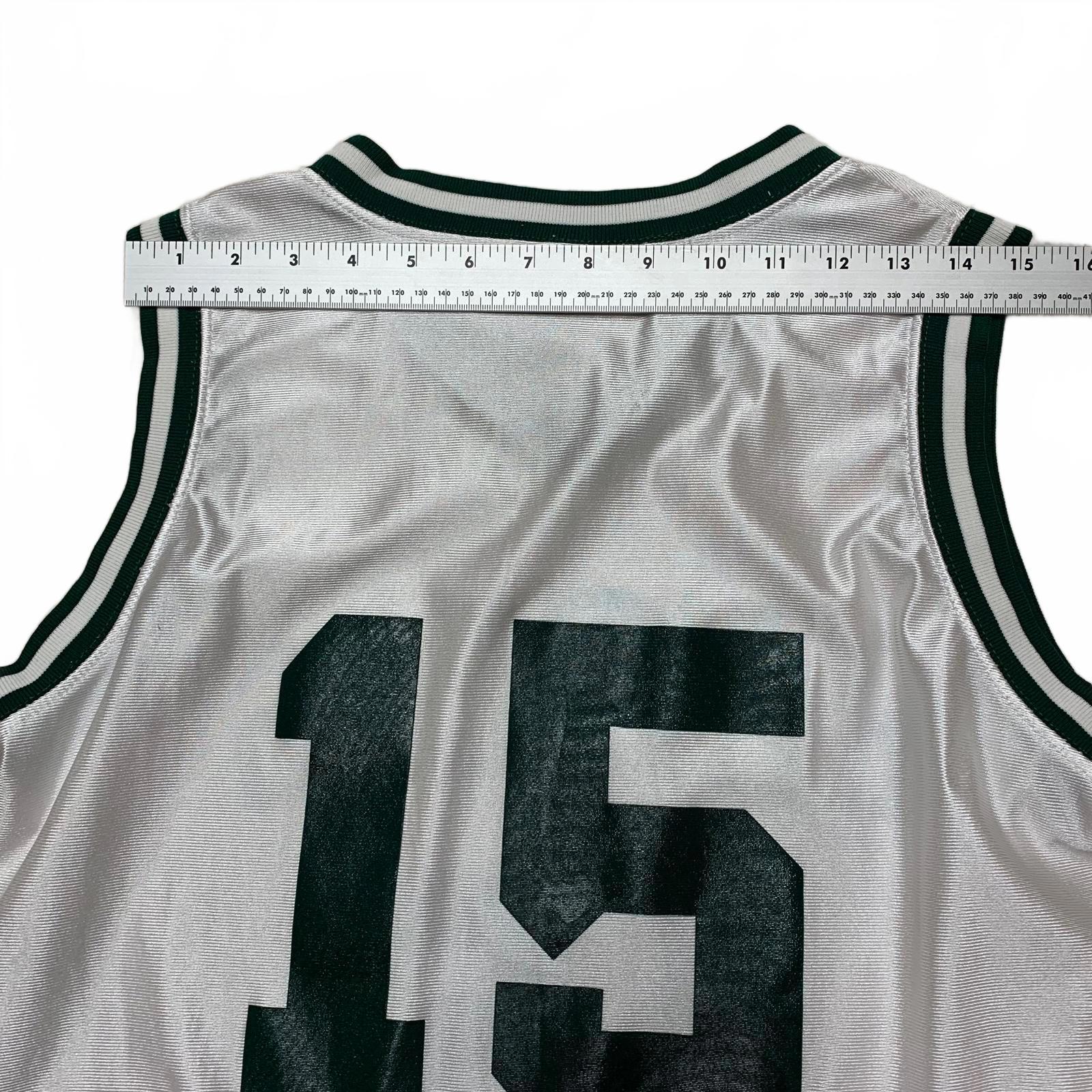 VTG Nike Raiders Basketball Jersey #15 Sz M White