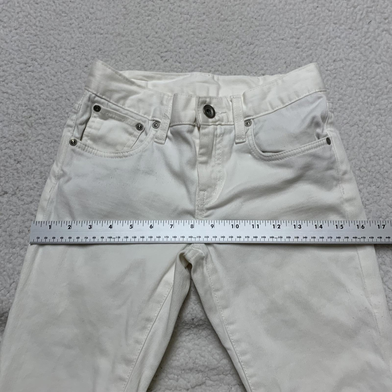 23KU Premium Denim by Onward Kashiyama  Women's White Japanese Jeans 27x24.5