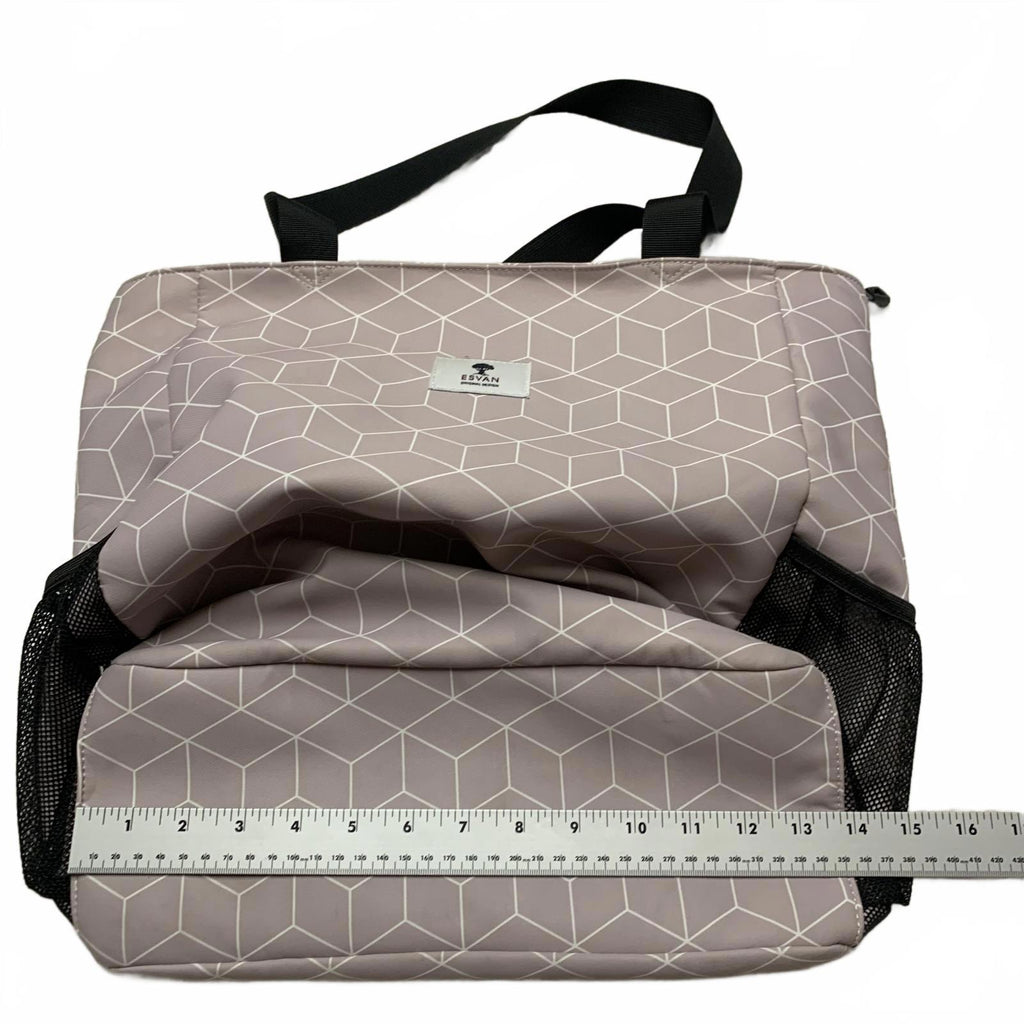 Esván Women's Utility Tote Shoulder Bag Floral Lilac