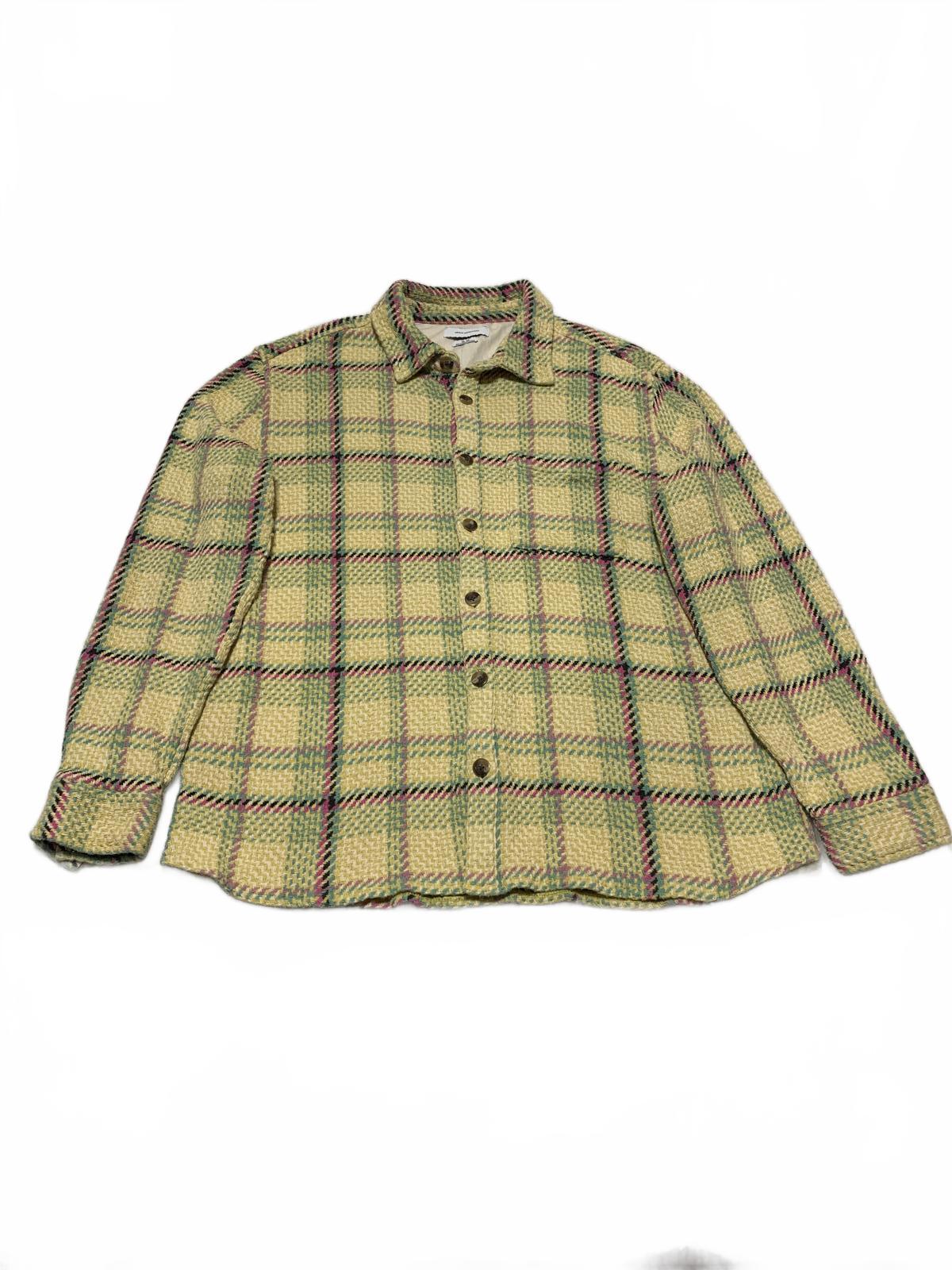 Urban Outfitters Women's XL Woven Plaid Button Up Jacket boho-chic India
