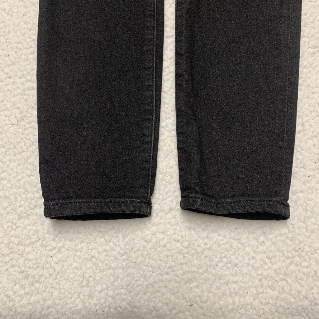 J.Crew Women Size 27 High Rise Skinny Jeans Black  Stretch