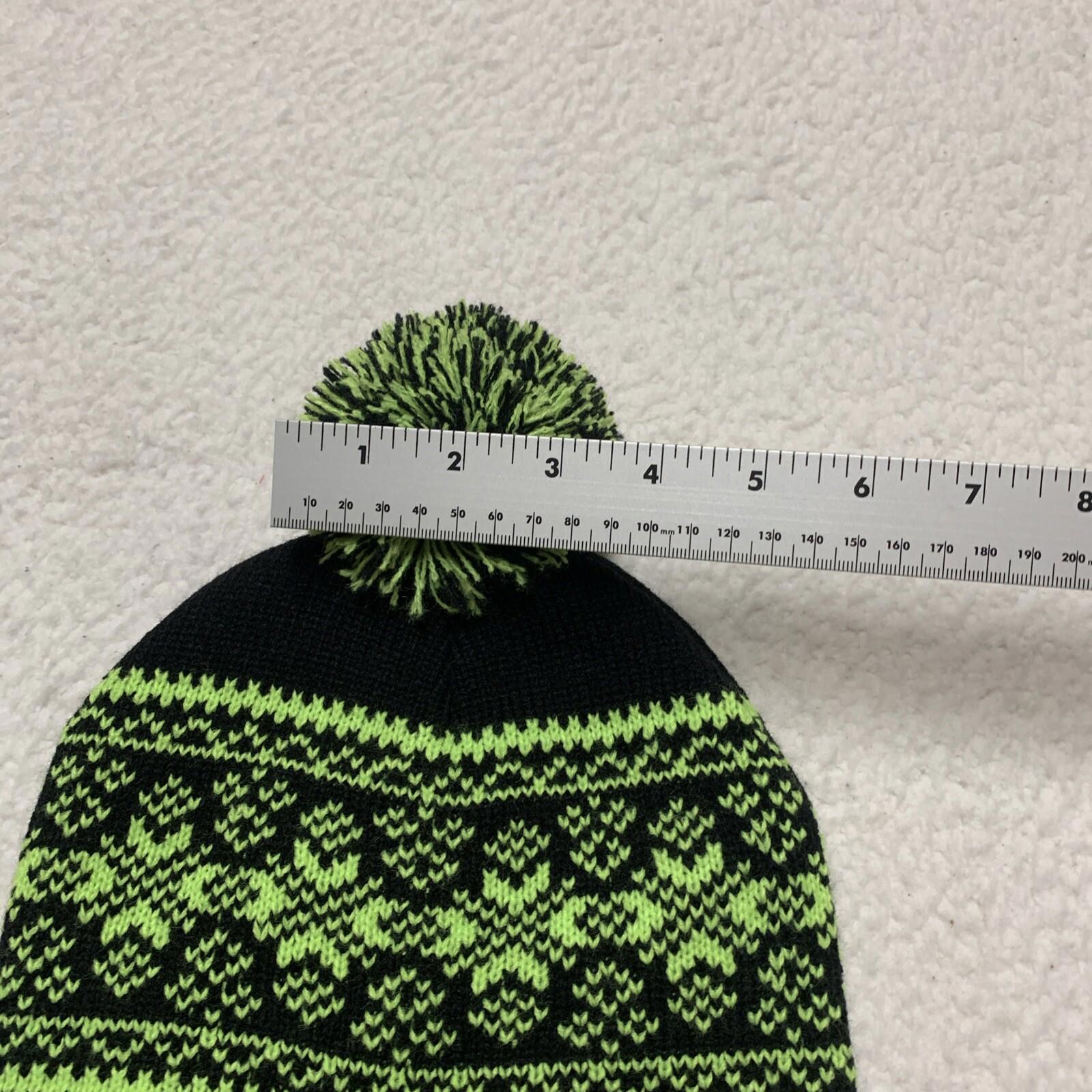 Weatherproof Youth One Size (8/20) Beanie Pom Pom Hat Braided Ear Flaps