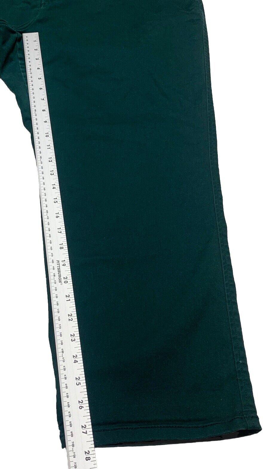 41 Hawthorn Jeans  Women's Size 22W Green  Slant Side