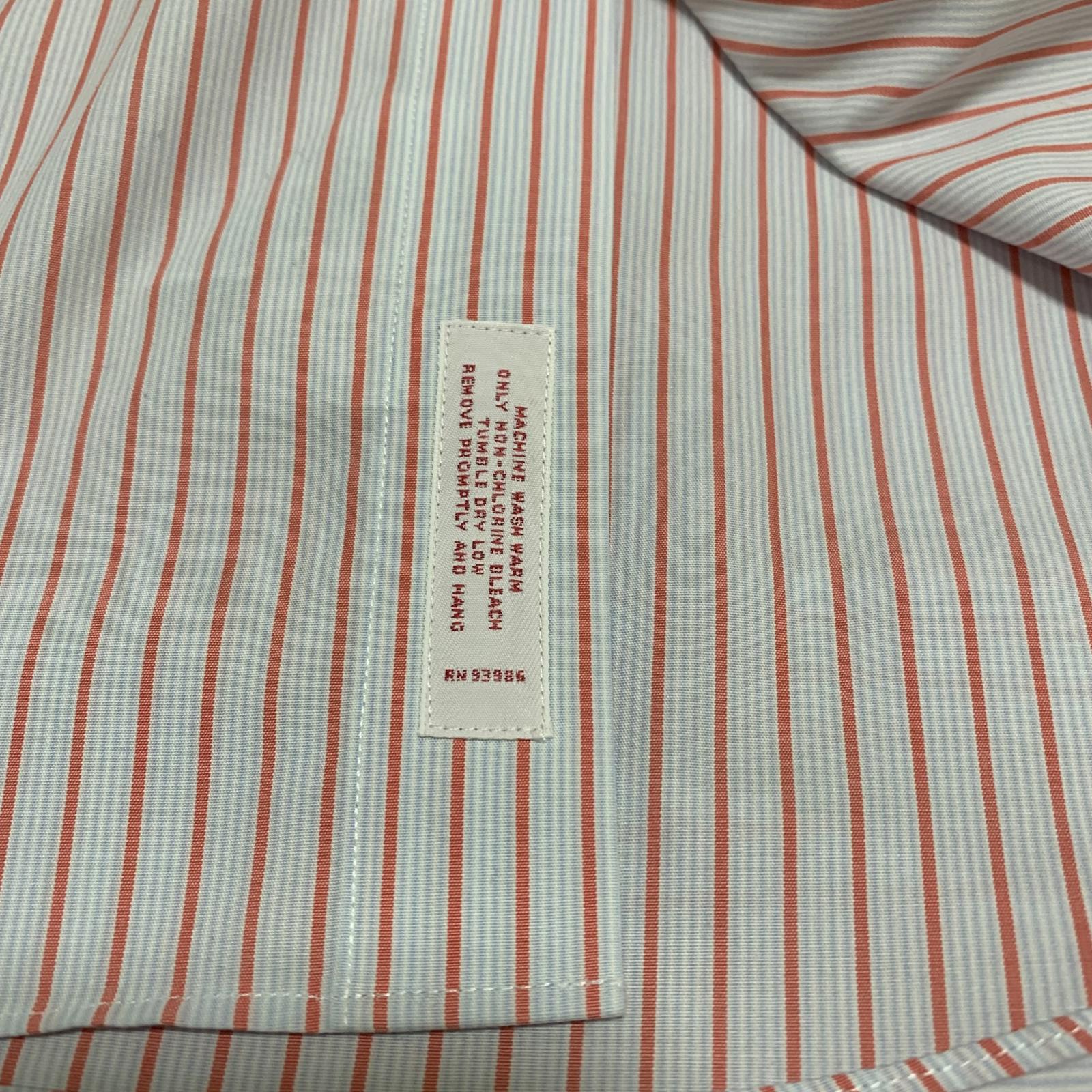 Brooks Brothers Men’s 16-36 Dress Shirt R Fit Non-Iron Supima Cotton Long Sleeve