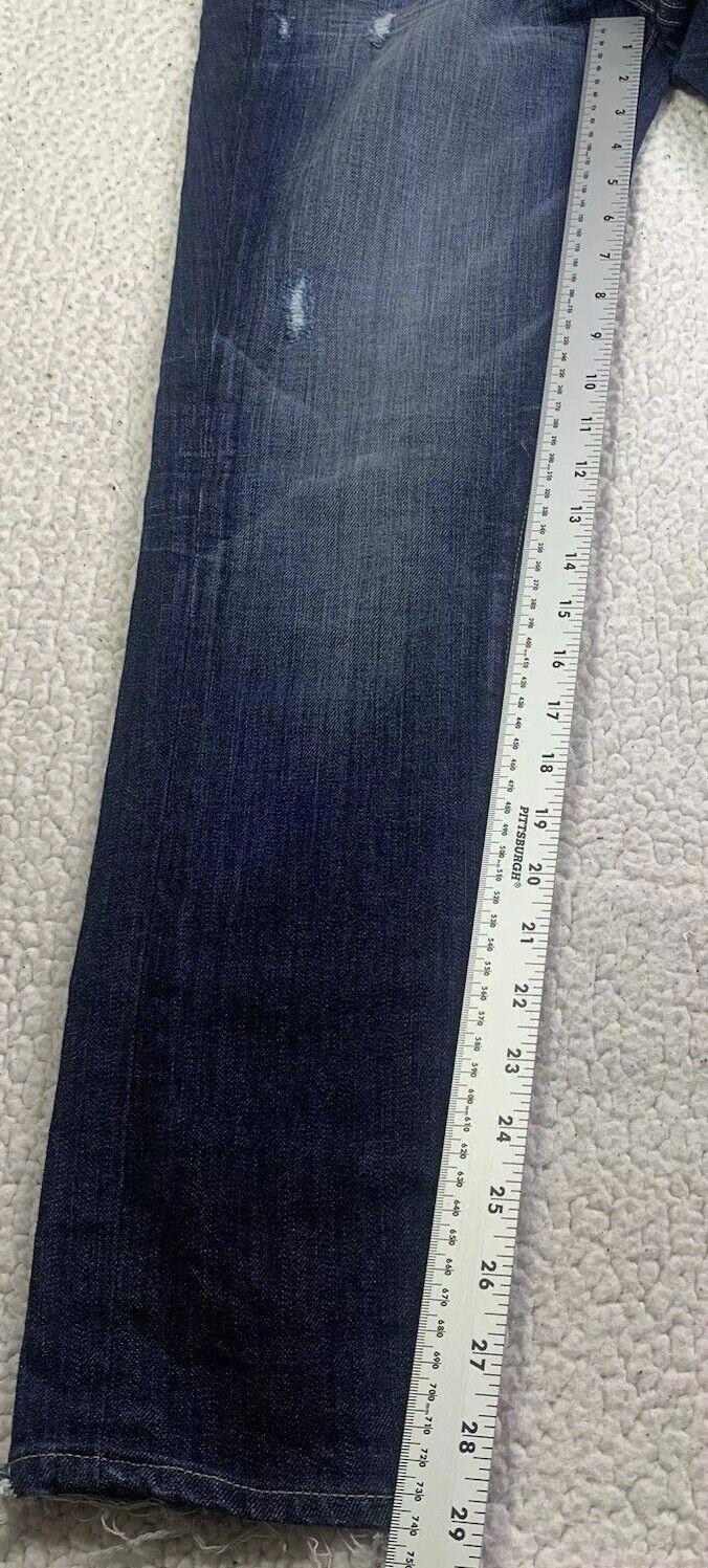 Paige Skyline Jeans Women’s Size 26 Slim  Ankle Leg Low Rise Distressed W28x29L