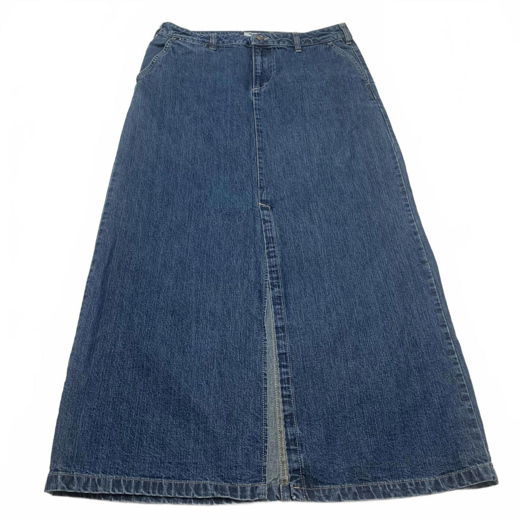 Old Navy Women’s Size 8 Classic Blue Denim Maxi Jean Skirt