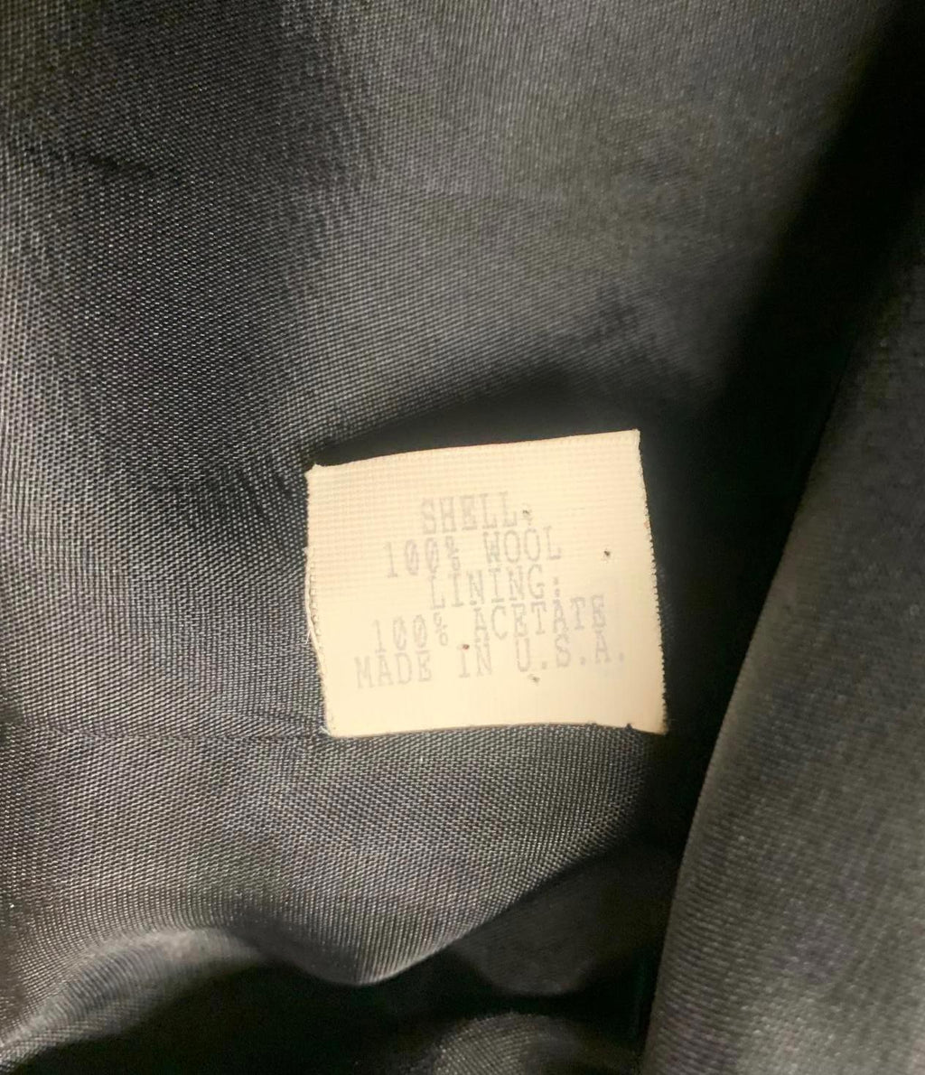 90s Clifford & Wills Women’s Size 16 Black Zip Jacket Blazer VTG