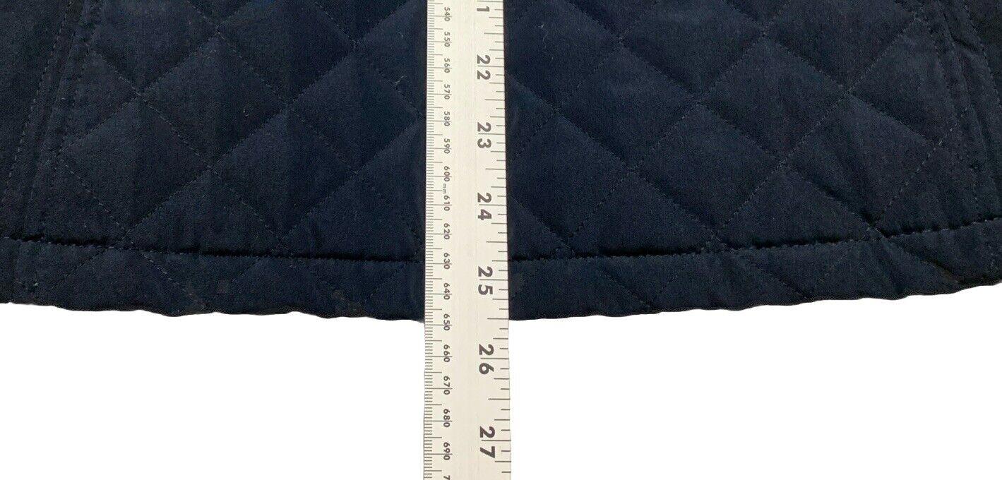Laundry by Shelli Segal Women’s Size Small Navy Blue Hooded Coat Jacket Zipper