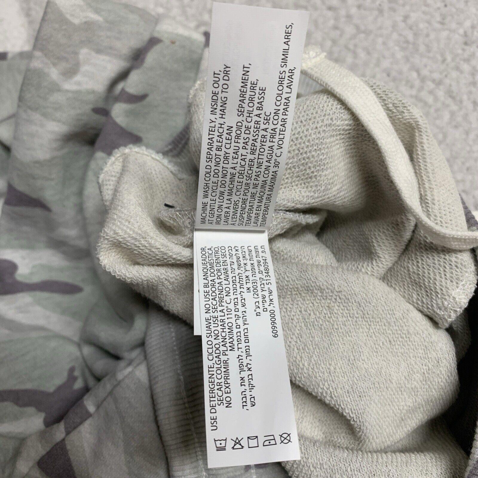 Dex Clothing Women Medium Light Gray Jogger Legging Pants Camouflage Print