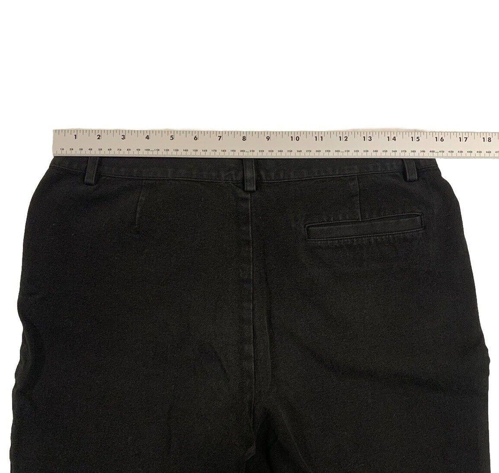 Lauren Ralph Lauren Chino Pants Women's Size 8 Black Straight Leg