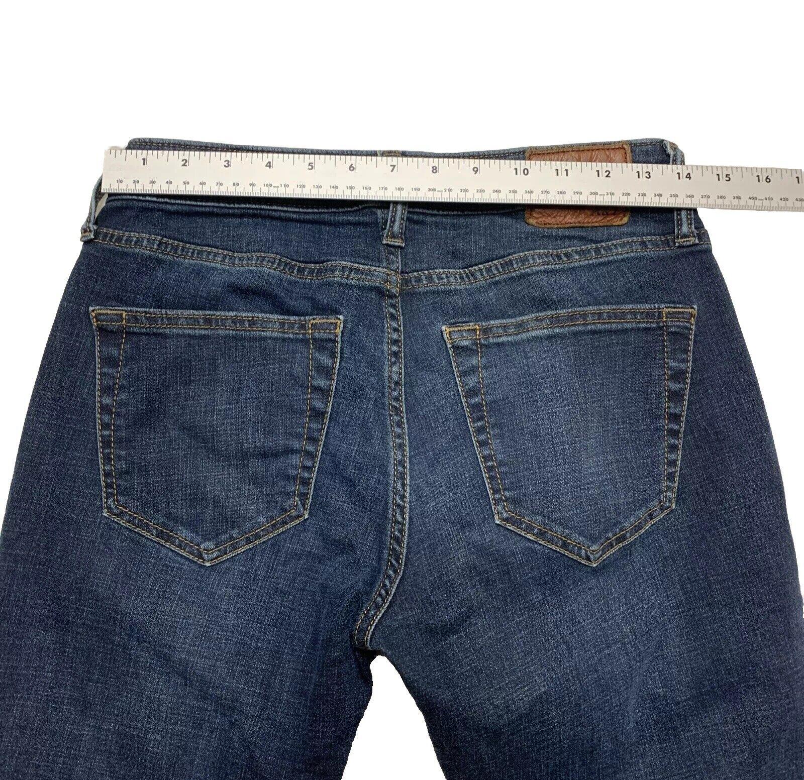 Abercrombie & Fitch Mens 26x30 Blue Jeans Rustin Athletic Slim Stretch