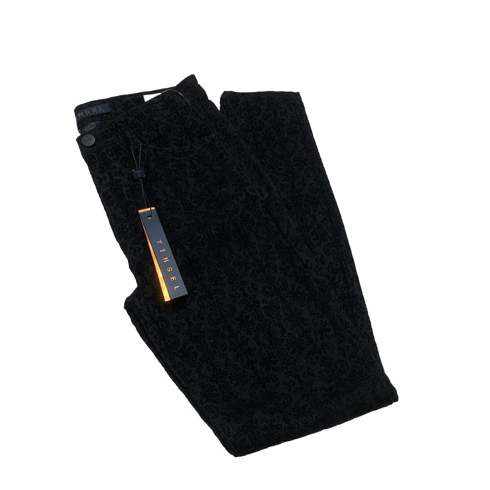 Lord & Taylor Tinsel Women's Size 29 Black Skinny Couture Soft Denim Pants