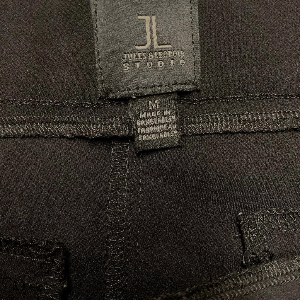 Jules & Leopold Women’s Size Medium Black Pull On Pants Straight Leg Slacks