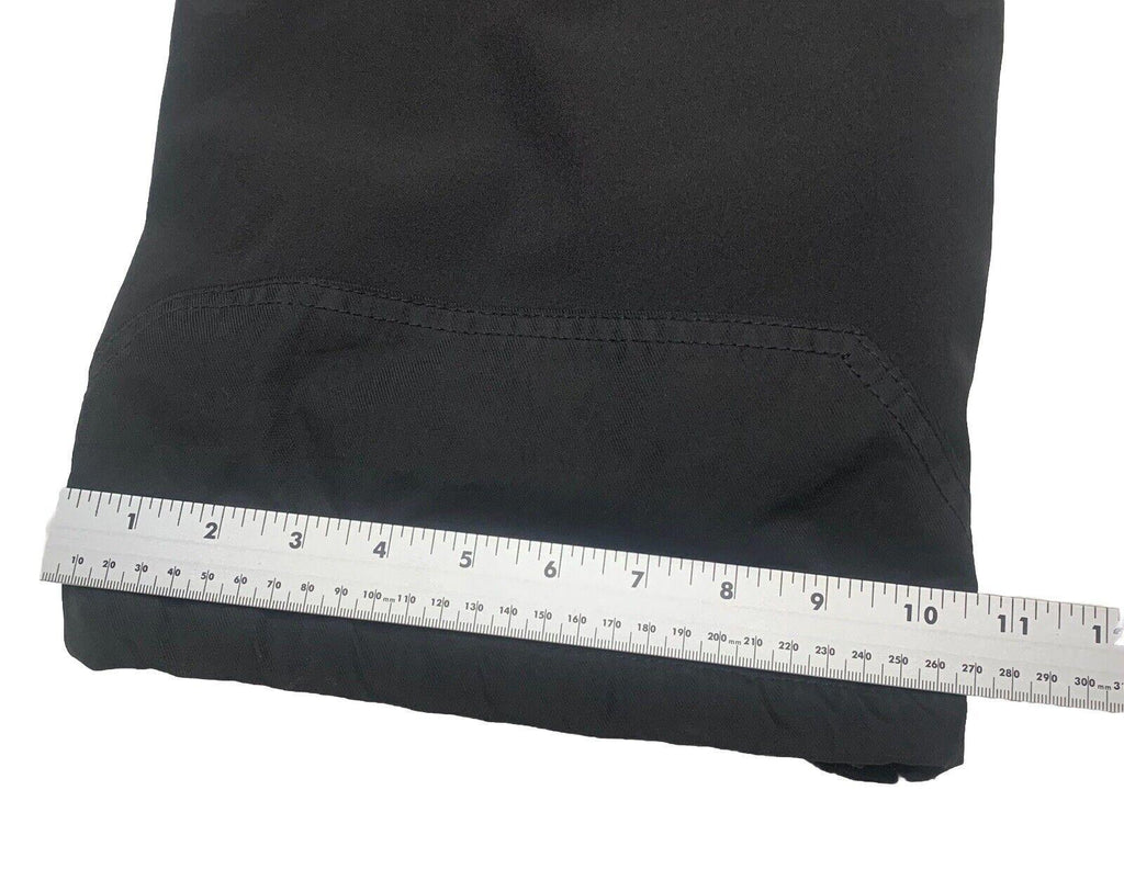 Gerry Snow Ski Pants  Black XL EG Fleece Lined Stretch Pockets Adjustable Waist
