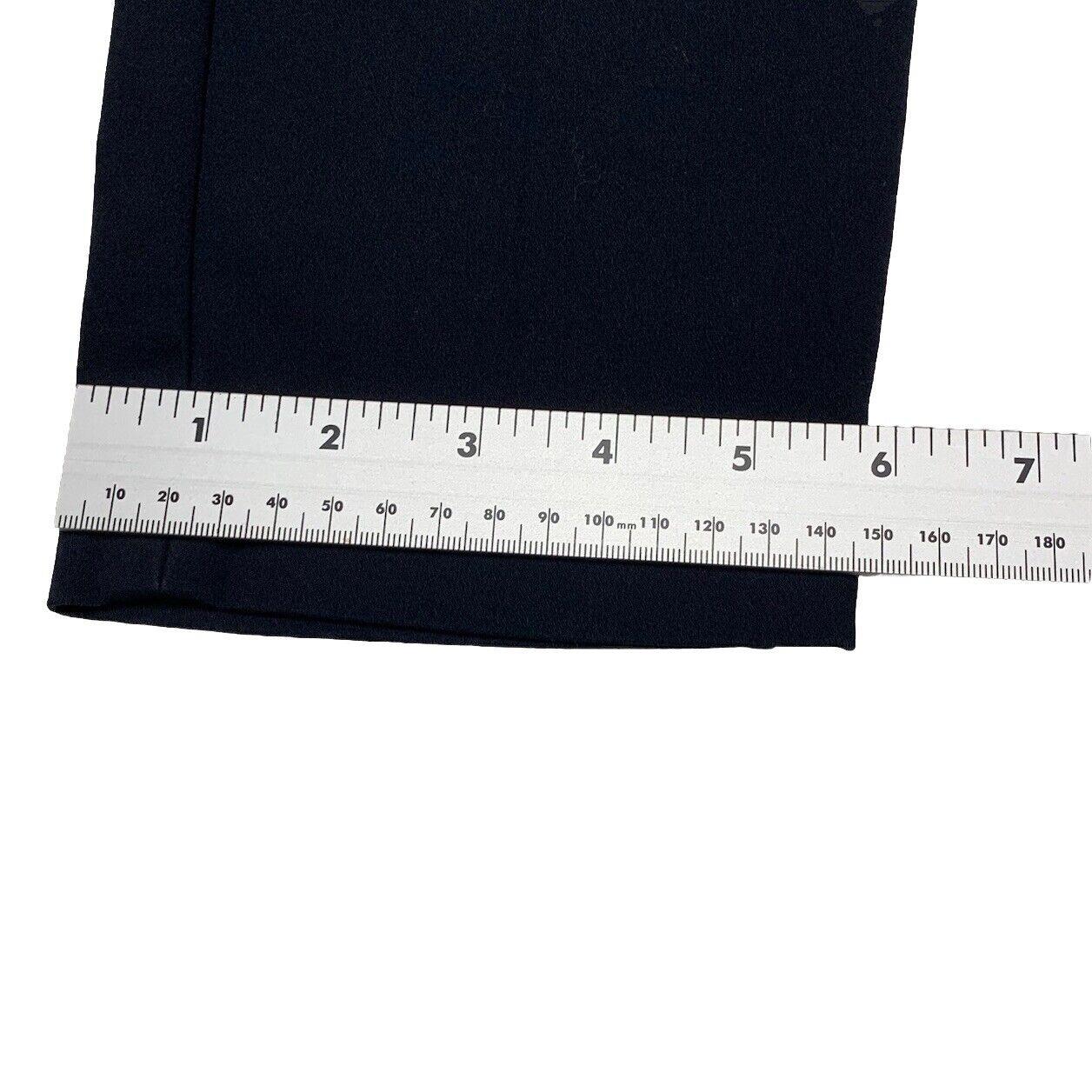 Zara Dress Pants Women’s Size 4 Dark Navy Blue Straight Leg