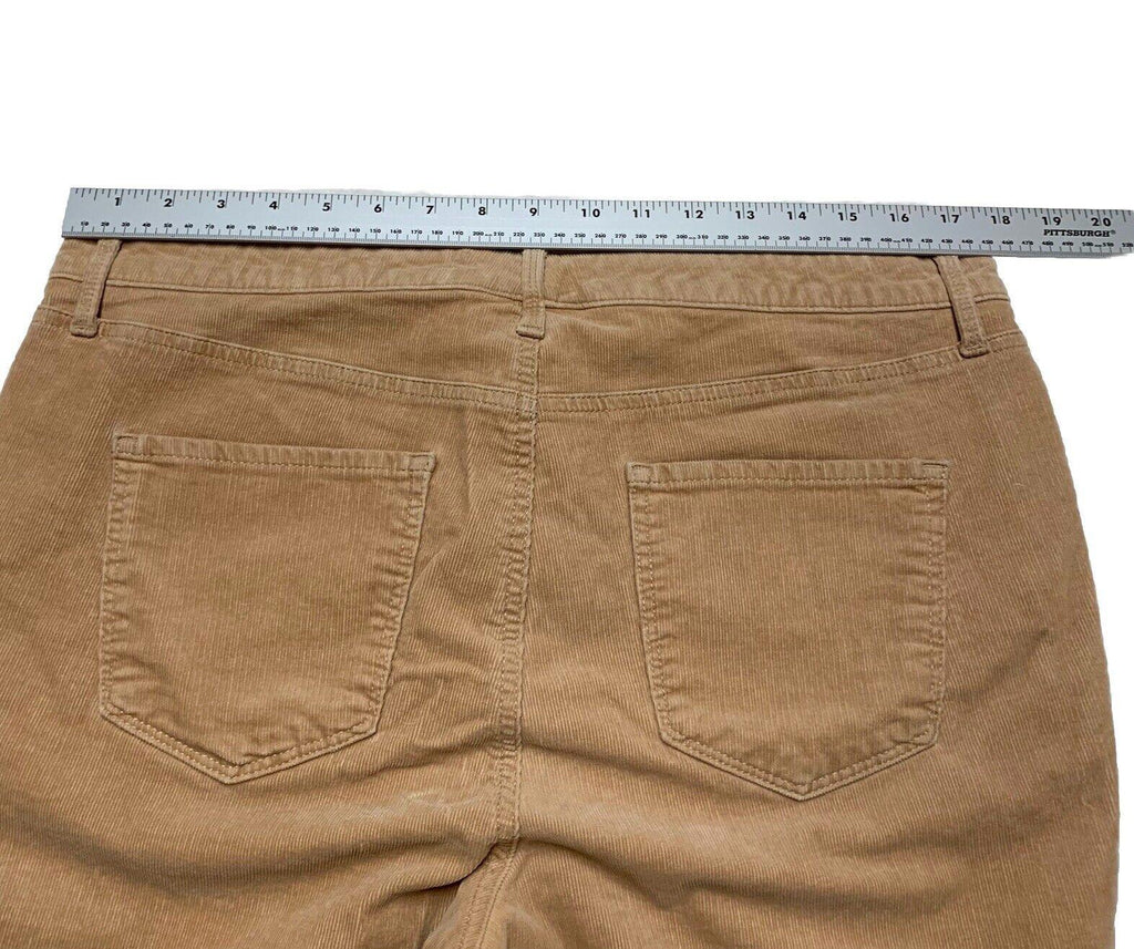 Talbots Women's Tan Corduroy  Sz 14 Curvy Jegging Pants