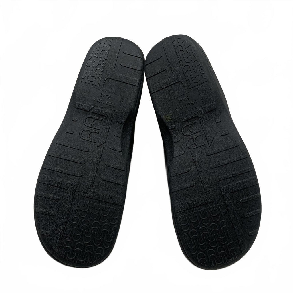 Unbranded Unisex Size 9 Black Slippers  Supportive Shoe