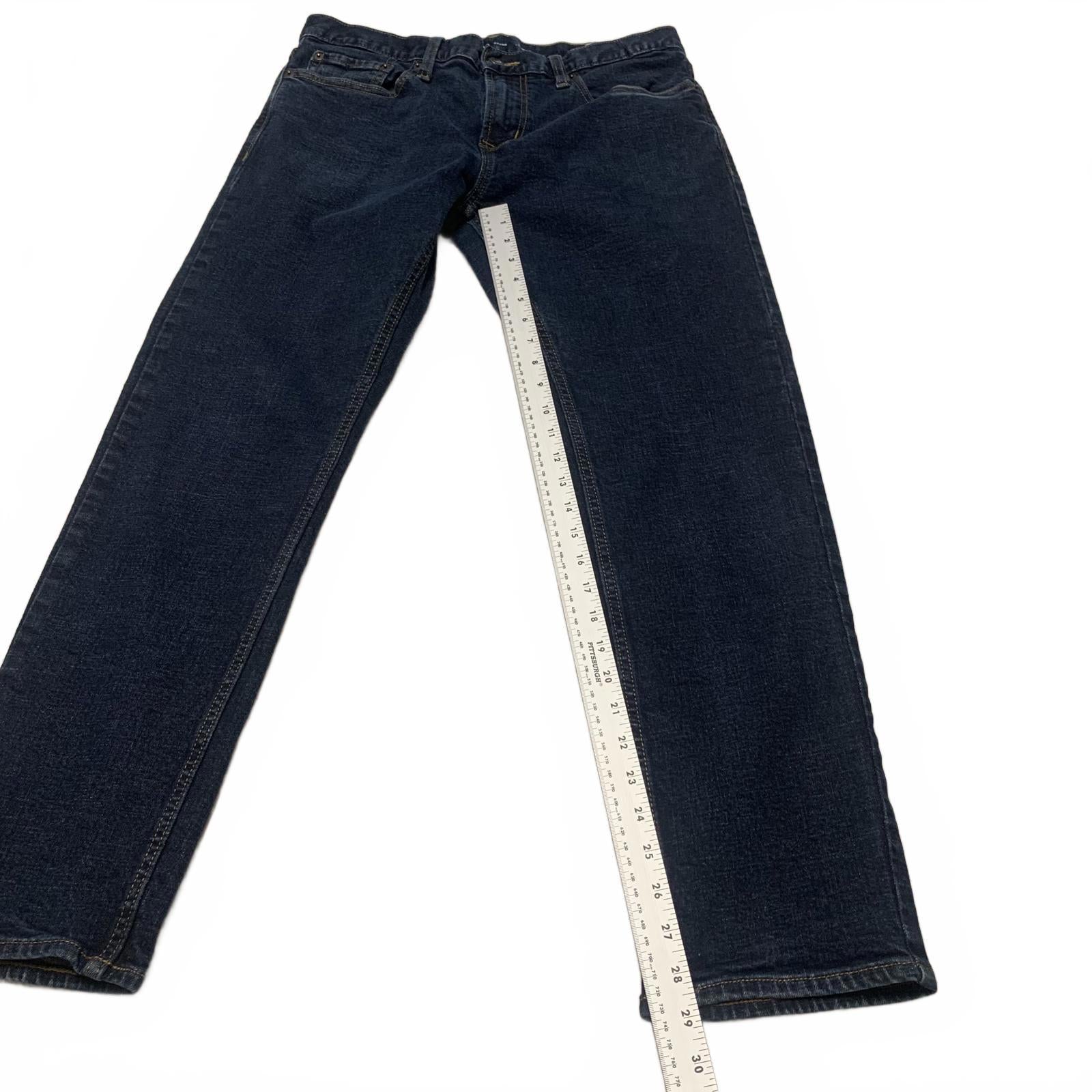 Old Navy Men’s Sz 34x30 dark Blue Wash Slim Fit Jeans 32 x 29 Actual