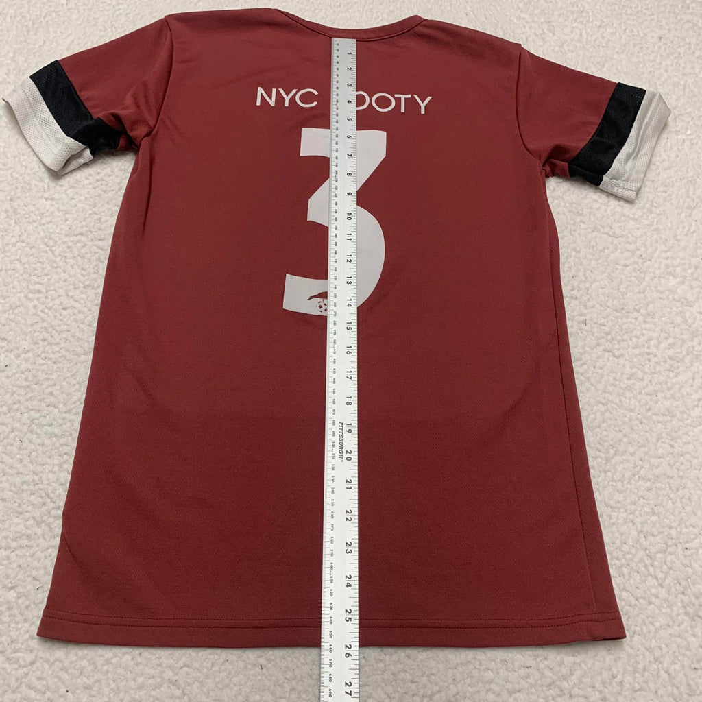 PUMA NYC Footy Soccer Men's Jersey Size S Burgundy