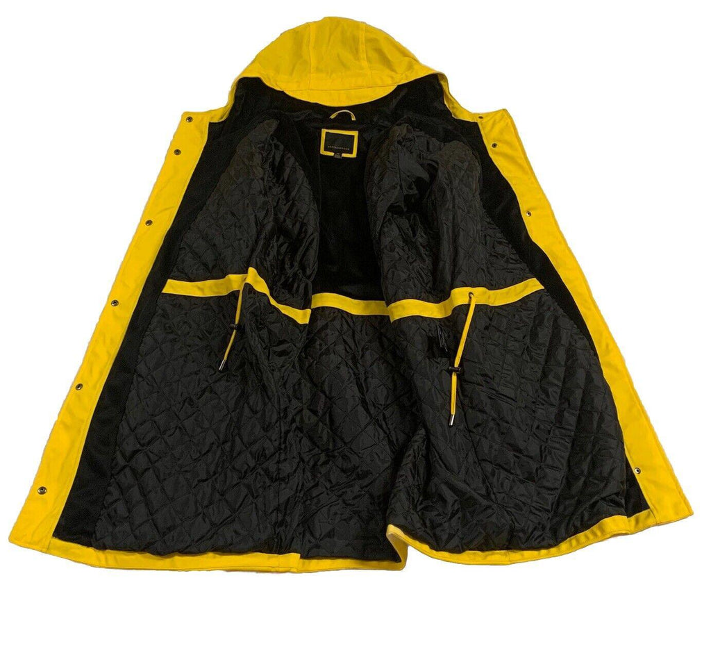 Weatherproof Men’s Raincoat Waterproof Sunflower Jacket 2XL Yellow NWT