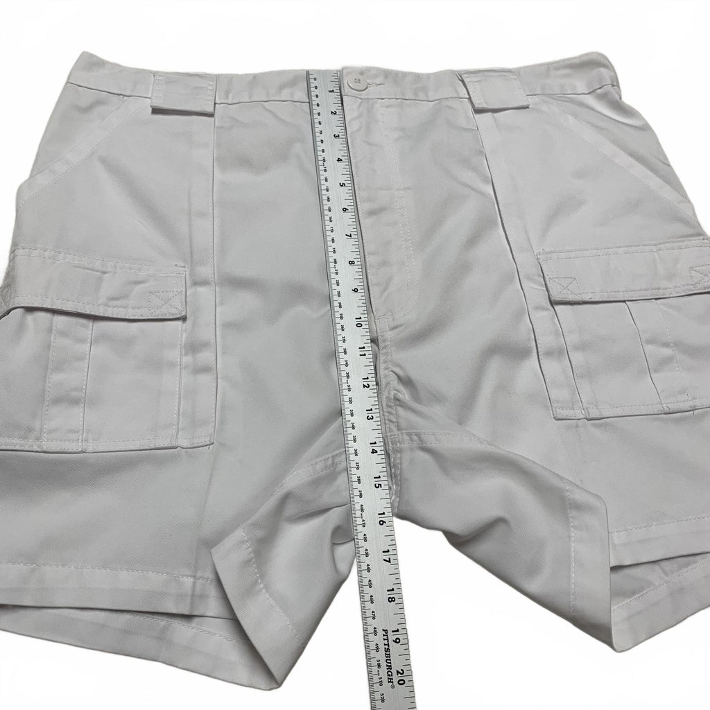 Weekender Mens Sz 42 White Denim Cargo Shorts W39 Outdoor