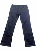 Perry Ellis Jeans Men's W34 30L Blue Straight Sz Black Label