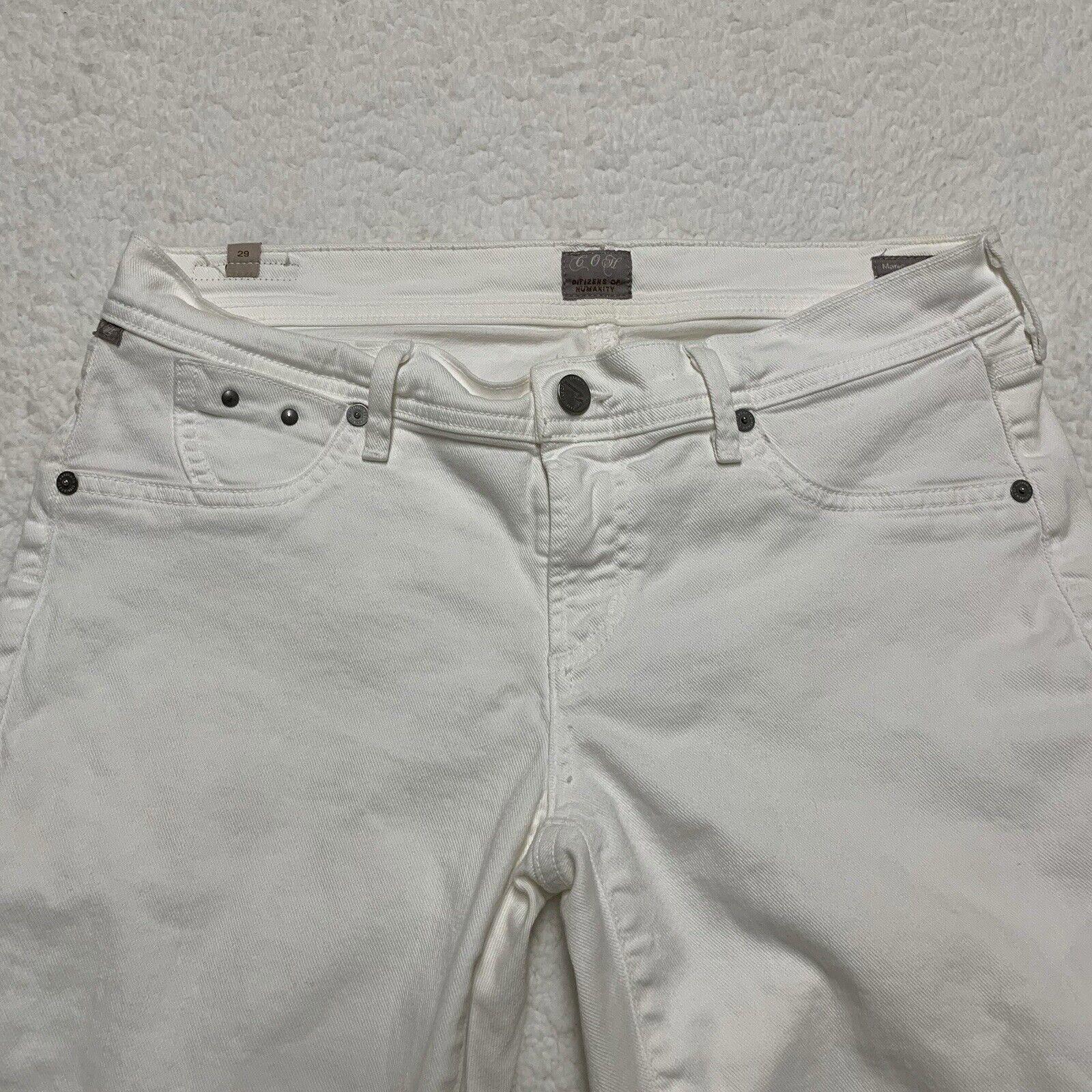 Citizens of Humanity Women’s Jeans Sz 29 White Bootcut