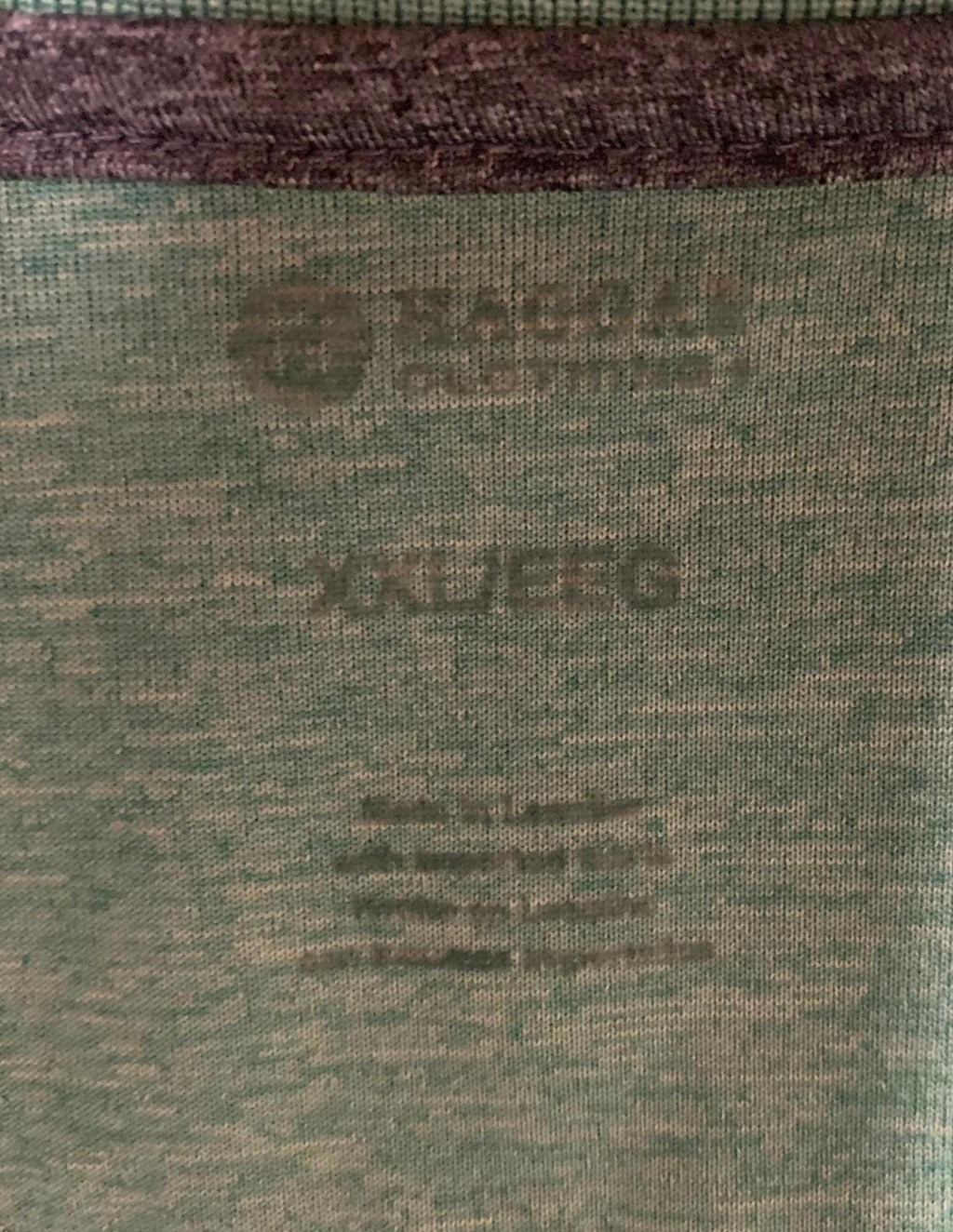 Haggar Mens Size XXLarge Green Comfort Fit Polo Shirt