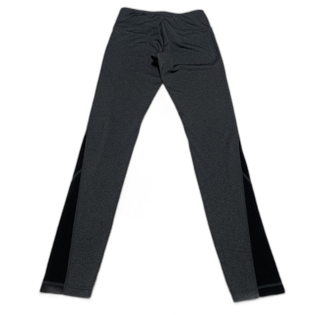 Reebok Women's Size X-Small Gray Black Athletic Leggings