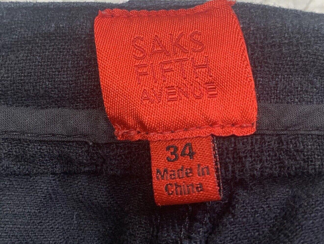 Zack Fifth Avenue Jeans Men Size 34 Black