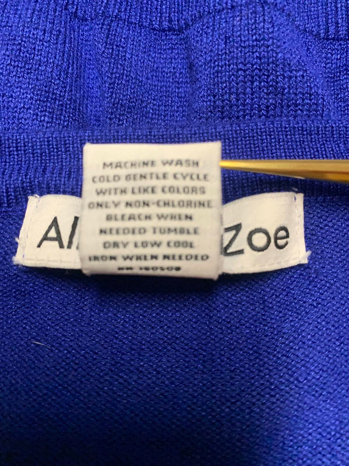 Allison + Zoe Women's  Size XL Blue Cardigan