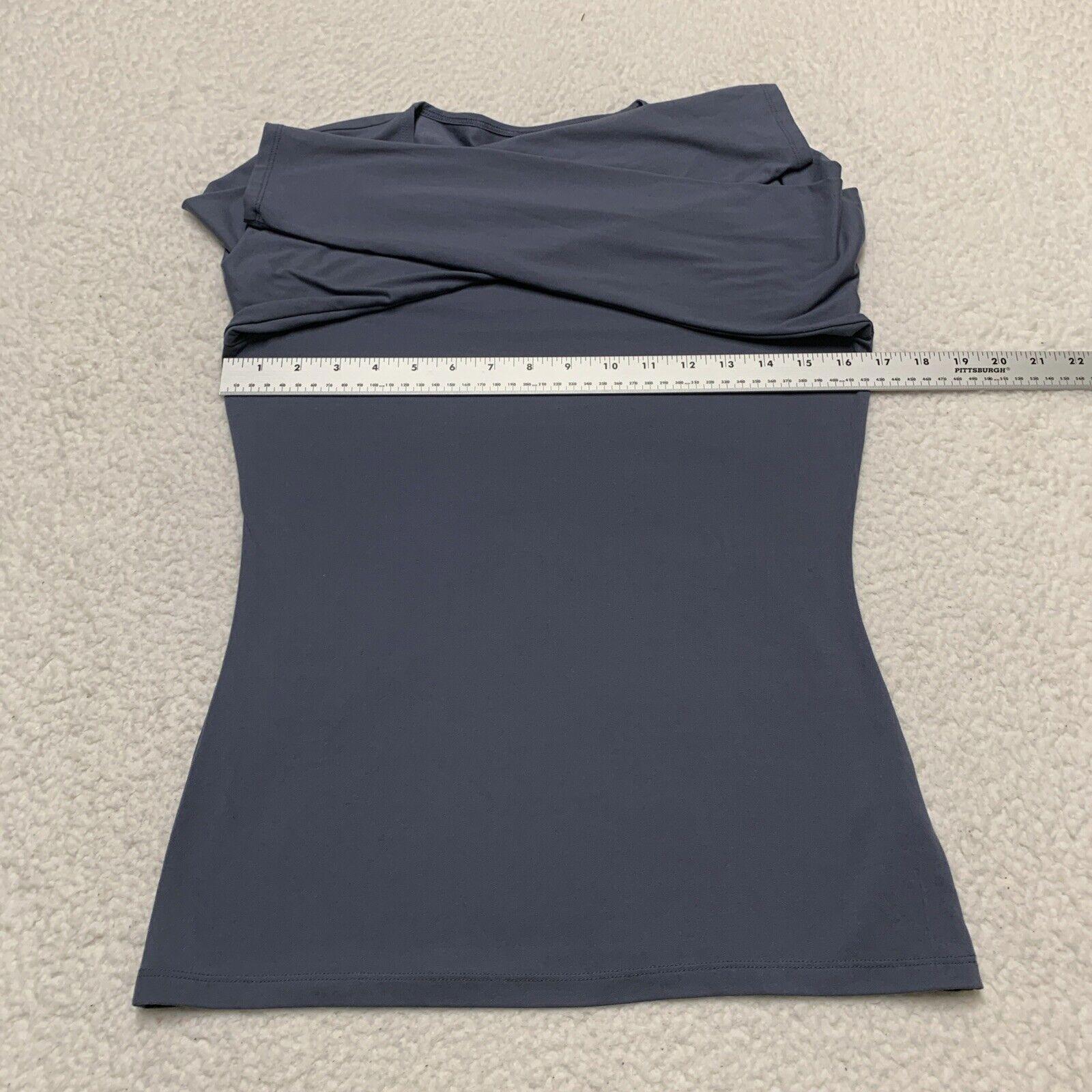 32 Degrees Heat Womens Size Small Blue Crew Neck Soft T-Shirt Pull On Under Lay