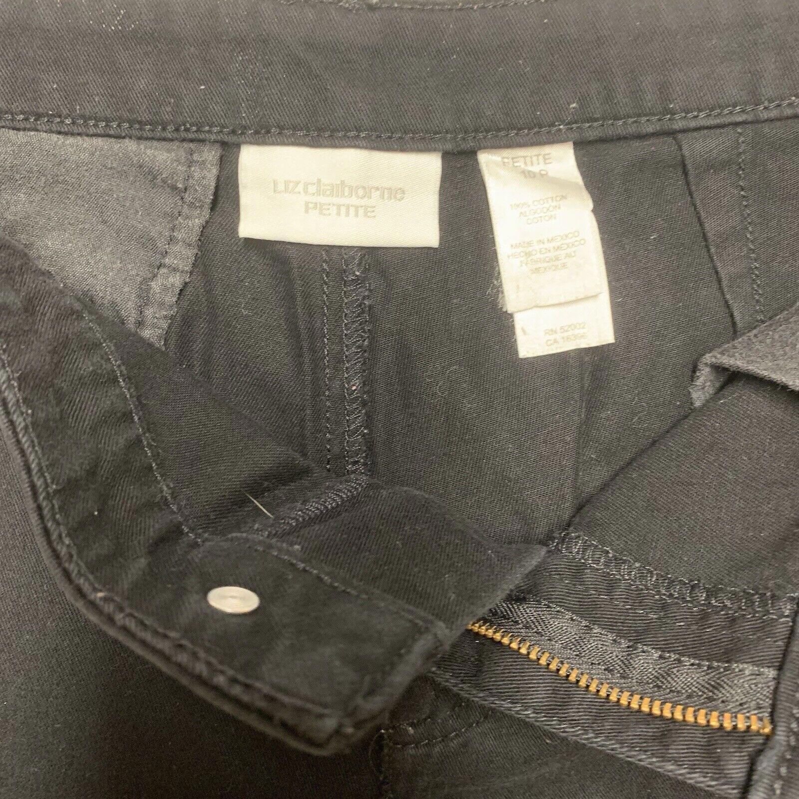 Liz Claiborne Jeans Women’s 10 P Petite Lizwear  Cropped
