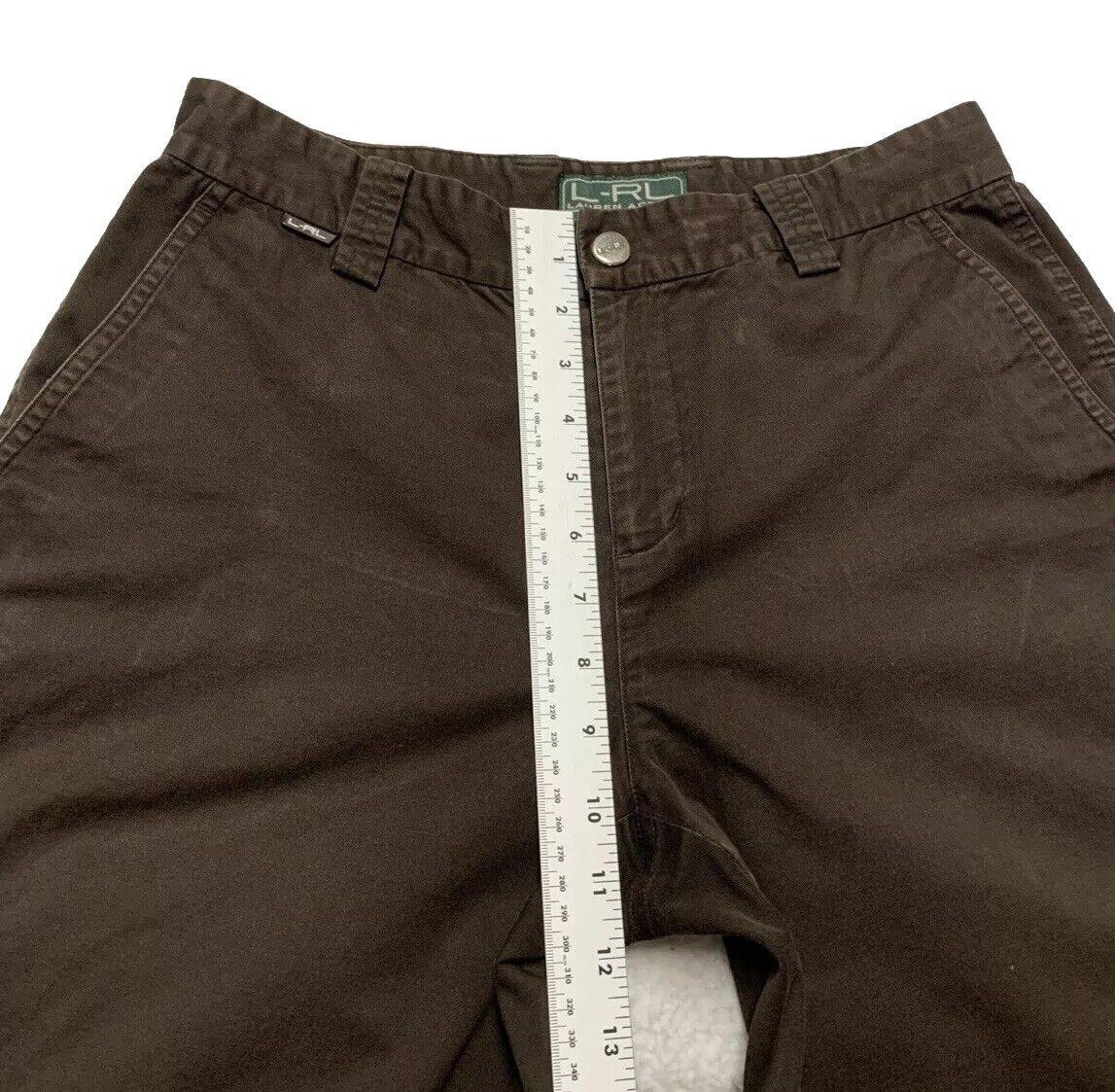 RLR Ralph Lauren Active Women’s Sz 4 Brown Casual Hiking Camping Chino Pants