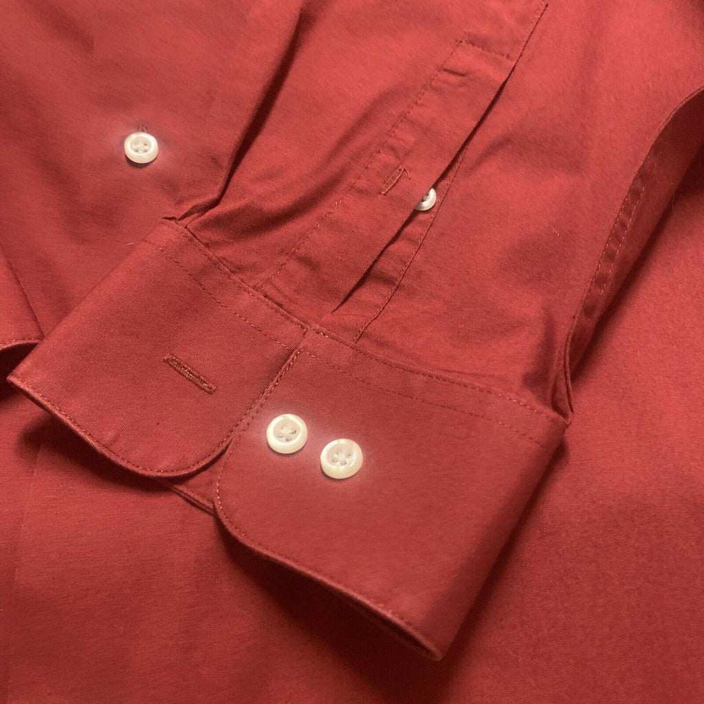 Alexander Julian Men's 3XLT Shirt Long Sleeve Red Wine