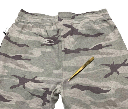 Dex Clothing Women Medium Light Gray Jogger Legging Pants Camouflage Print
