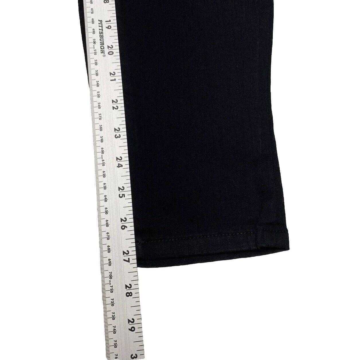 NYDJ Women’s Size 6 Black Jeans Straight Leg Stretch Lift Tuck Technology
