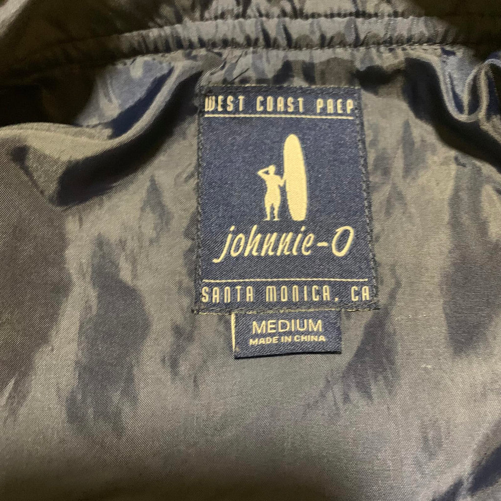 Johnnie-O West Coast Prep Men's Size Medium Grey Fleece Vest